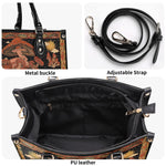 Mushroom Parasitic Skull - Leather Handbag