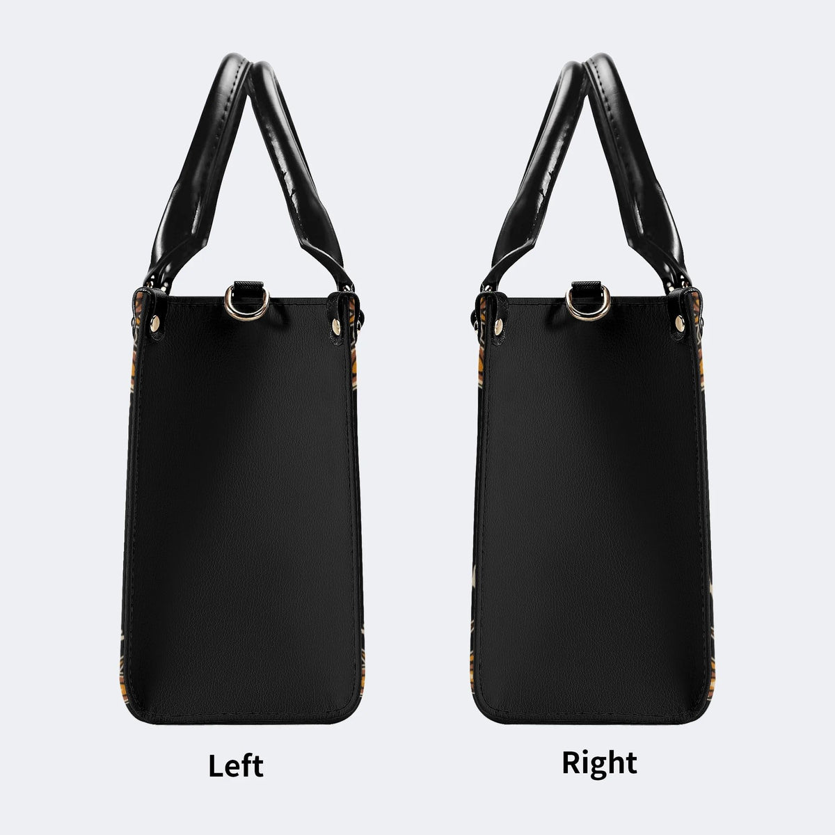 Traditional Dragon Print - Leather Handbag