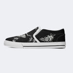Classic Death Moth Vintage Print - Slip On Shoes