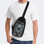 Gothic Bat Print - Chest Bag