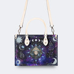 Virgo Starry Sky - Leather Handbag