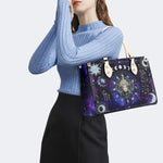 Virgo Starry Sky - Leather Handbag