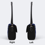 Classic Death Moth Vintage Print - Leather Satchel Bag