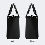 Mushroom Parasitic Skull - Leather Handbag