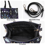 Cancer Starry Sky - Leather Handbag