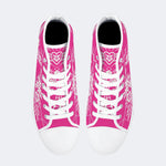 Classic Death Moth Vintage Print - High Top Canvas