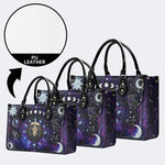 Leo Starry Sky - Leather Handbag