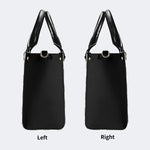 Gothic Tattoo Print - Leather Handbag