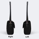 Spider Web Print - Leather Satchel Bag