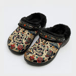 Old School Tattoos Art Print Fleece-Lined Clogs