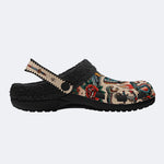 Old School Tattoos Art Print Fleece-Lined Clogs