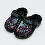 Mystic Mushroom Forest Print Clogs