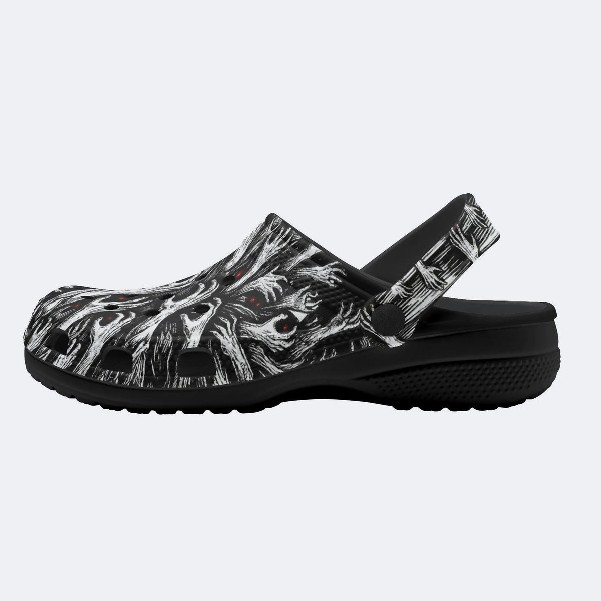 Climbing out of the abyss Print Clogs