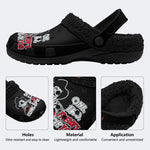 A Nightmare on Elm Street Print - Fur Lined Slippers/Sandals