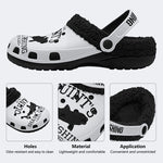 Quint's Shark Fishing Jaws Print - Fur Lined Slippers/Sandals