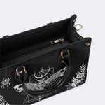 Surreal Death Moth - Leather Handbag