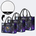 Shooter's Starry Sky - Leather Handbag