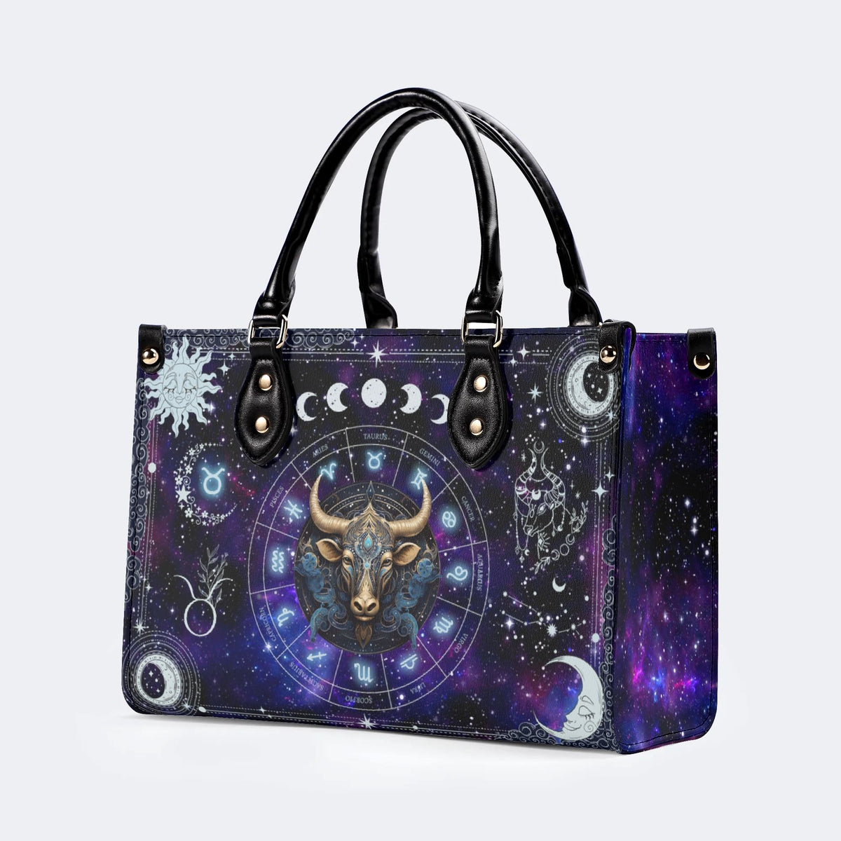 Taurus Starry Sky - Leather Handbag