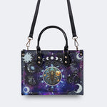 Scorpio Starry Sky - Leather Handbag