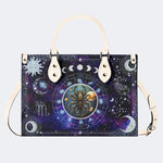 Scorpio Starry Sky - Leather Handbag
