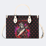 Horror Ghostface Print - Leather Handbag
