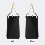 Retro Sun Print - Leather Handbag