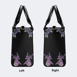 Unisex Devil Art Print - Leather Handbag