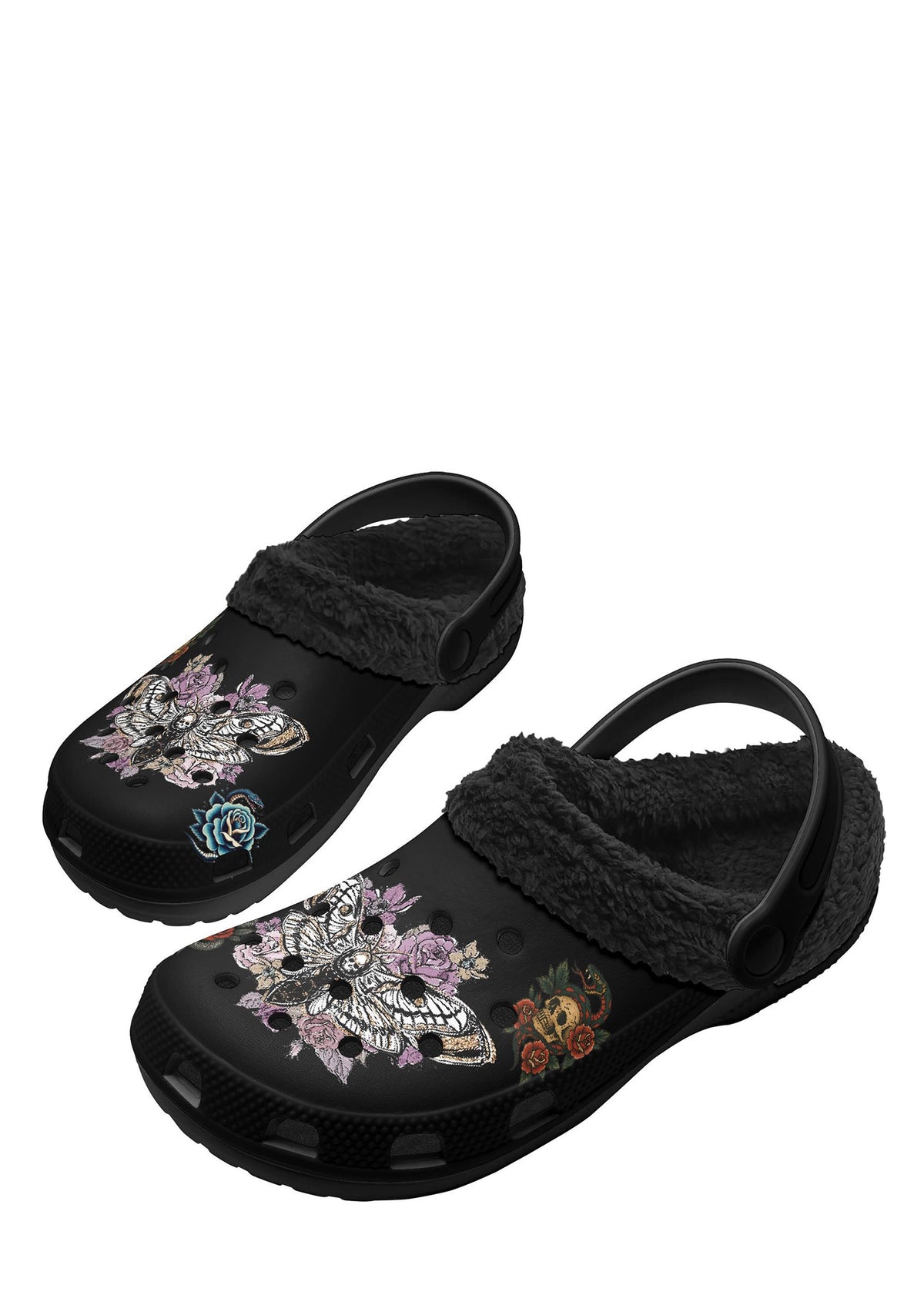 Requiem Bloom Fuzzy Slippers