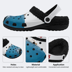 Quint's Shark Fishing Jaws Print - Fur Lined Slippers/Sandals