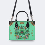 Happy St. Patrick's Day - Leather Handbag