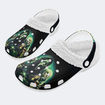 Horror Ghostface Print - Fur Lined Slippers