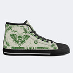Classic Death Moth Vintage Print - High Top Canvas
