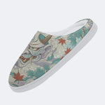 The Oni Cloud Drifters Print Fleece-Lined Slippers