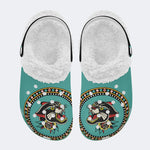 Wild And Fearless - Fur Lined Slippers/Sandals