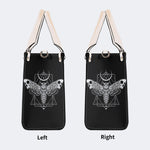 Surreal Death Moth - Leather Handbag