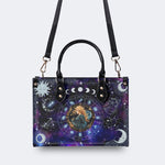 Shooter's Starry Sky - Leather Handbag