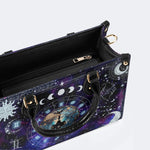 Gemini Starry Sky - Leather Handbag