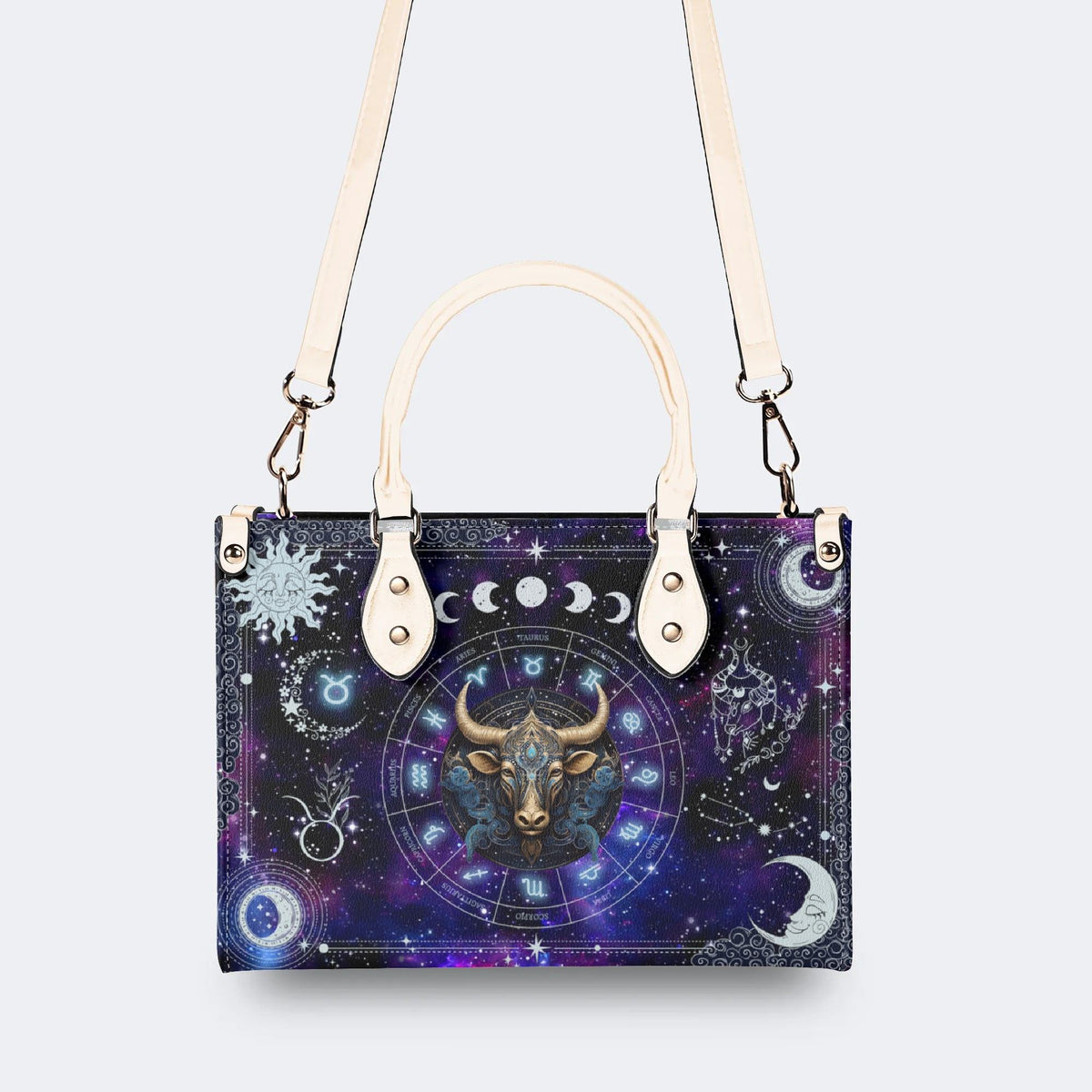 Taurus Starry Sky - Leather Handbag