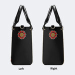 Tiger Holding Sword - Leather Handbag