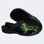 Unisex More Brains Print - Fur Lined Slippers/Sandals