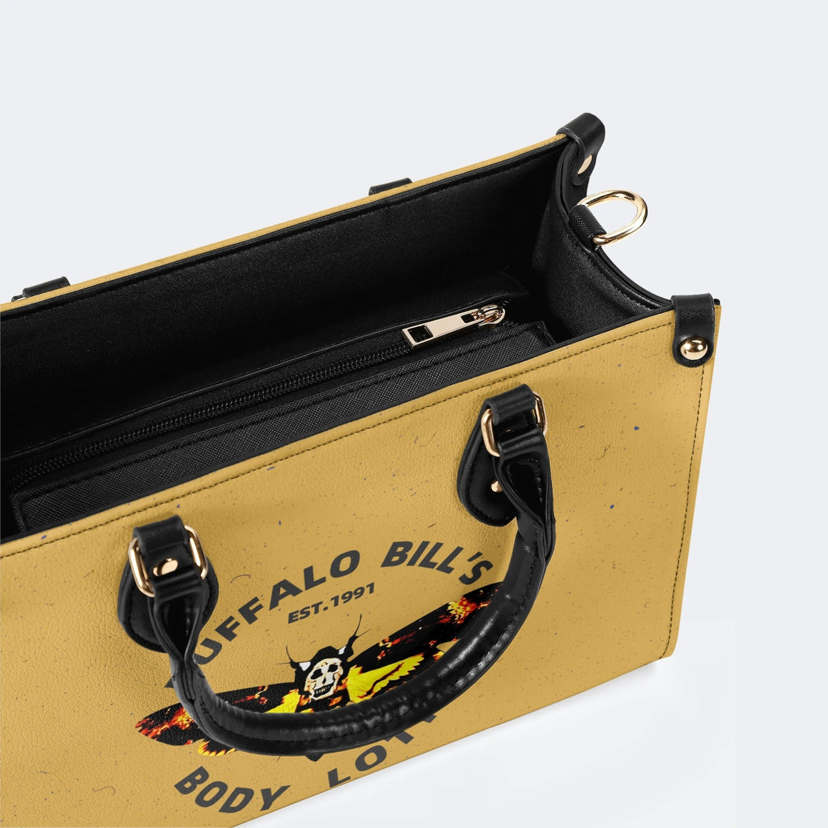 Body Lotion Surreal Death Moth - Leather Handbag