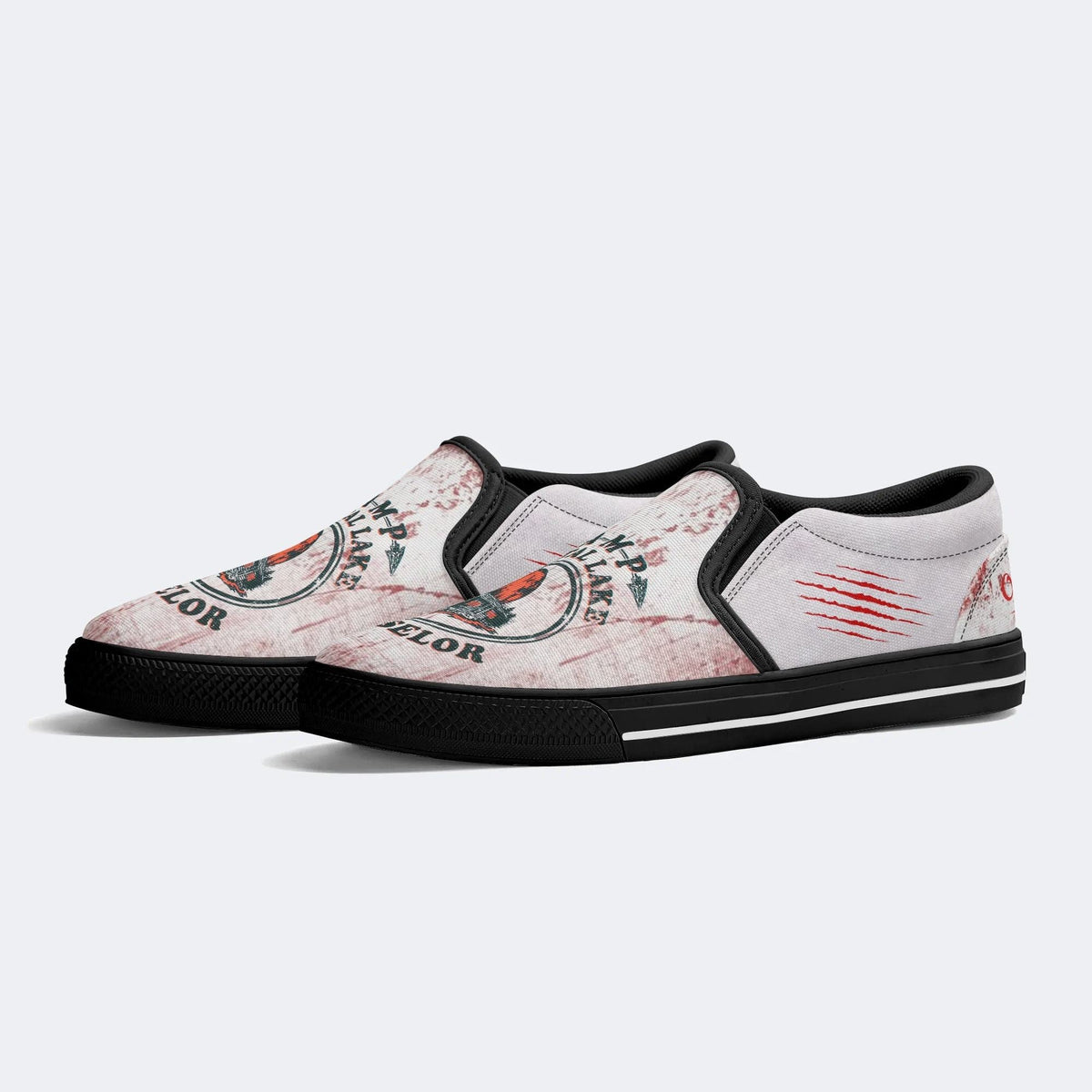 Bloody Camp Crystal Lake Counselor Unisex - Slip On Shoes