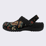 Old School Tattoos Art Print Fleece-Lined Clogs