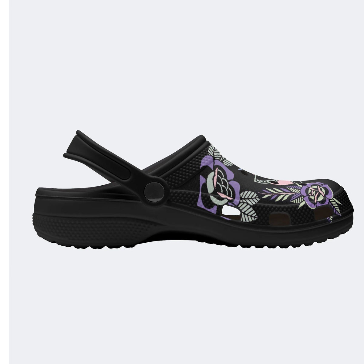 Vintage Death Moth Print - Slippers/Sandals