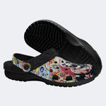 Unisex Horror Terrifier Print - Fur Lined Slippers/Sandals