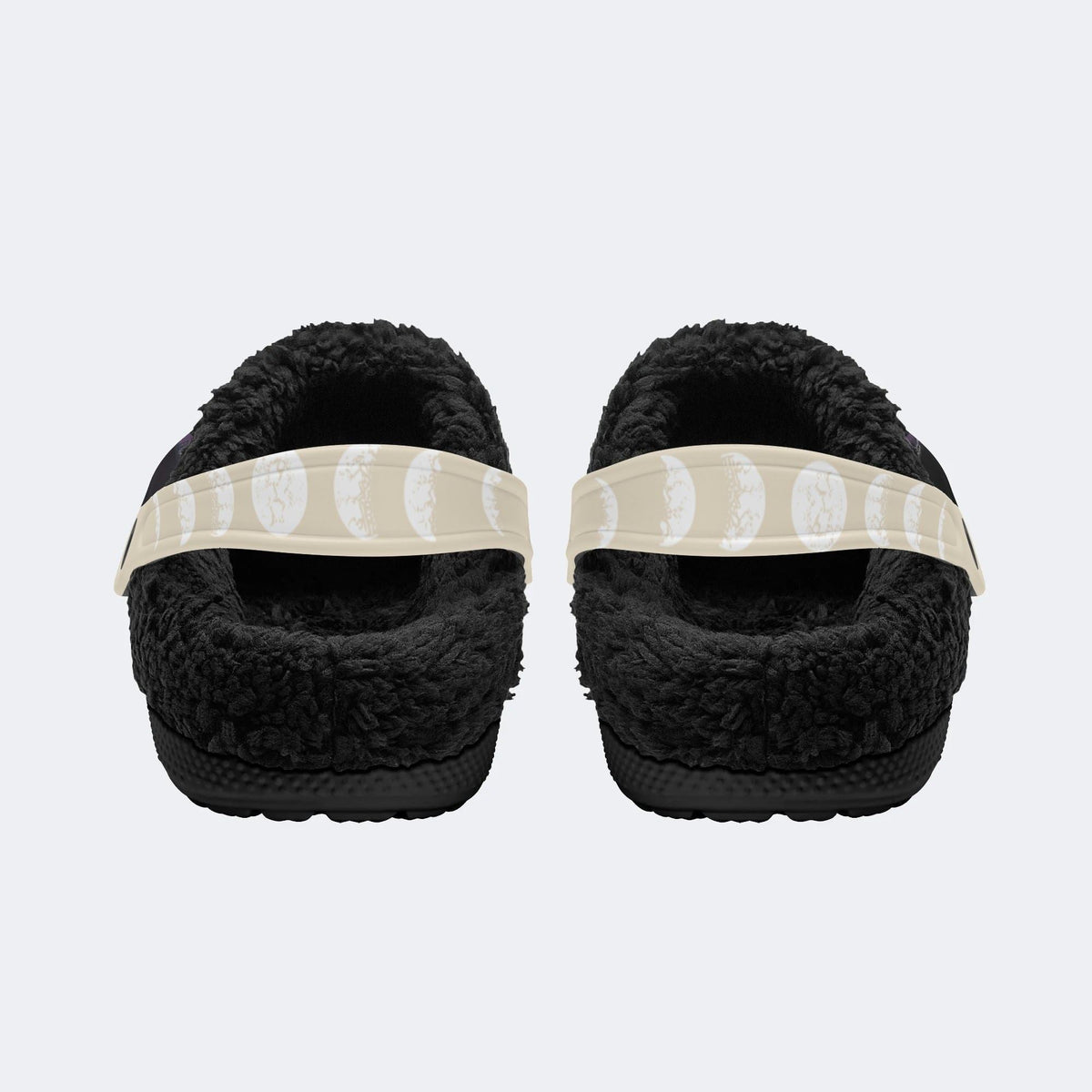 Jesus Wept Retro Print - Fur Lined Slippers/Sandals