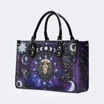 Leo Starry Sky - Leather Handbag