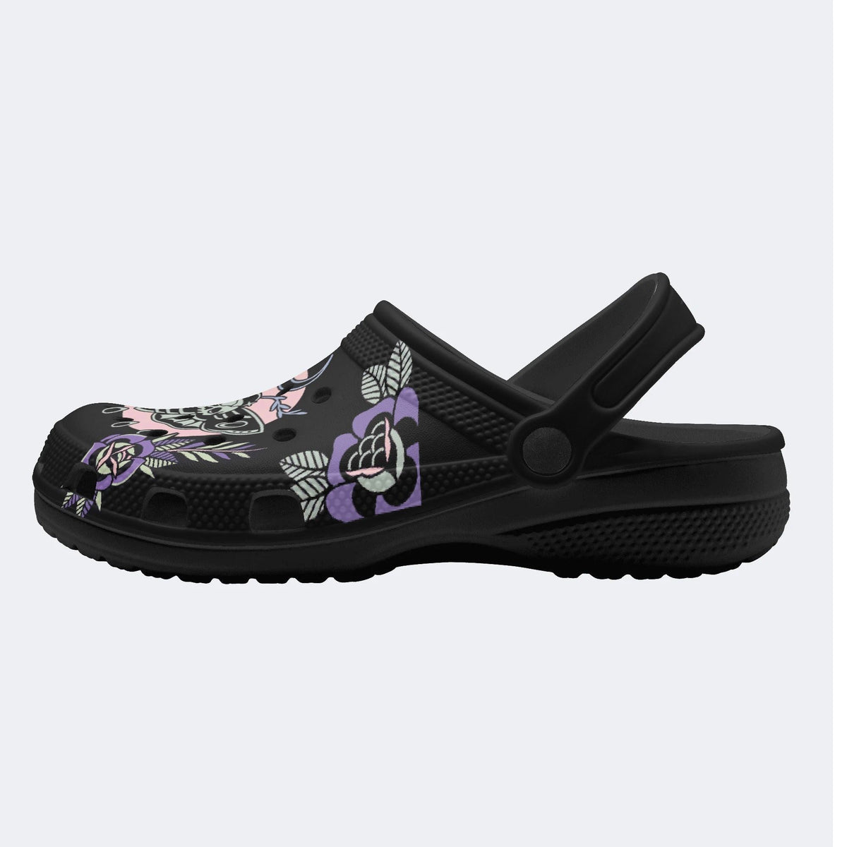 Vintage Death Moth Print - Slippers/Sandals