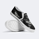 Classic Death Moth Vintage Print - Slip On Shoes