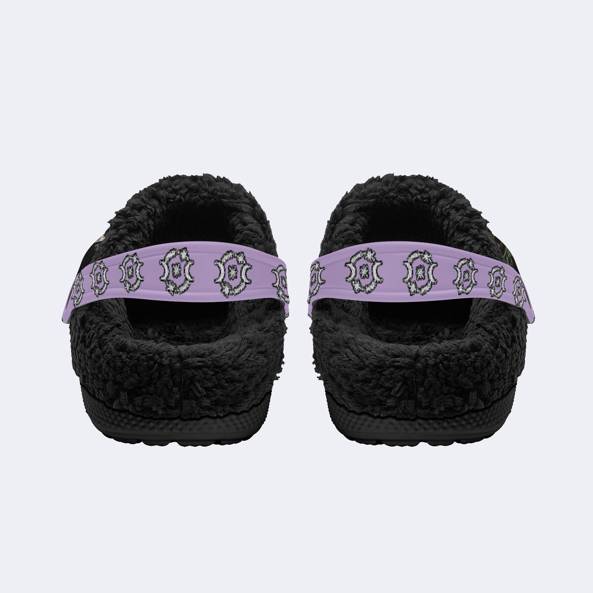 Mummies Horror Print - Fur Lined Slippers